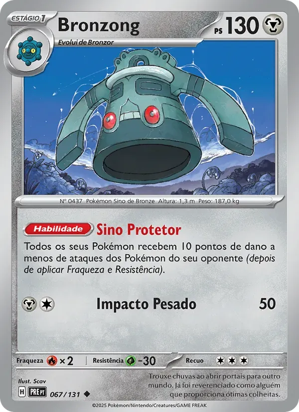 Bronzong 067/131 Evoluções Prismáticas