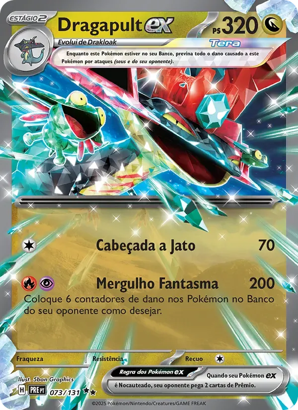 Dragapult ex 073/131 Evoluções Prismáticas