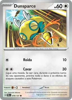 Dunsparce 079 Evoluções Prismáticas