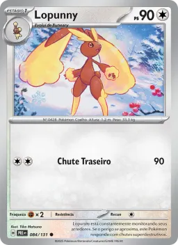 Lopunny 084 Evoluções Prismáticas