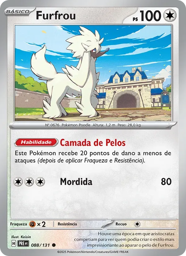 Furfrou 088/131 Evoluções Prismáticas