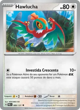 Hawlucha 089 Evoluções Prismáticas