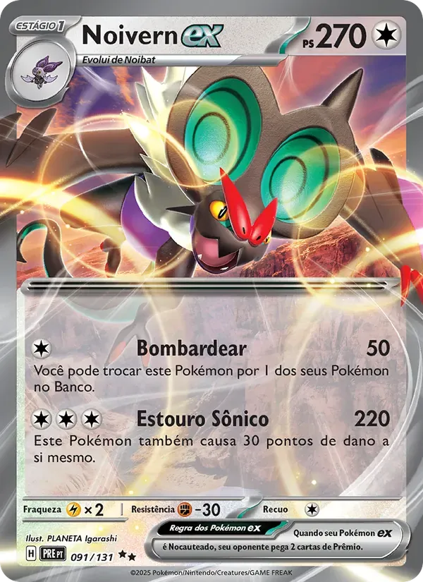 Noivern ex 091/131 Evoluções Prismáticas
