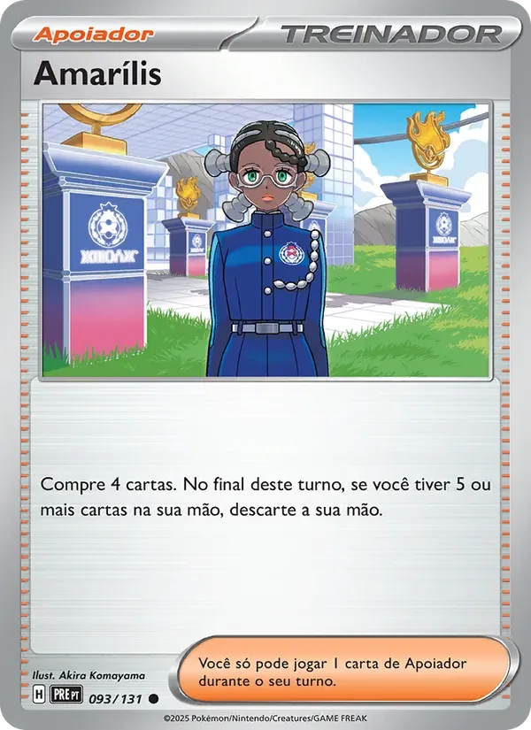 Amarílis 093/131 Evoluções Prismáticas