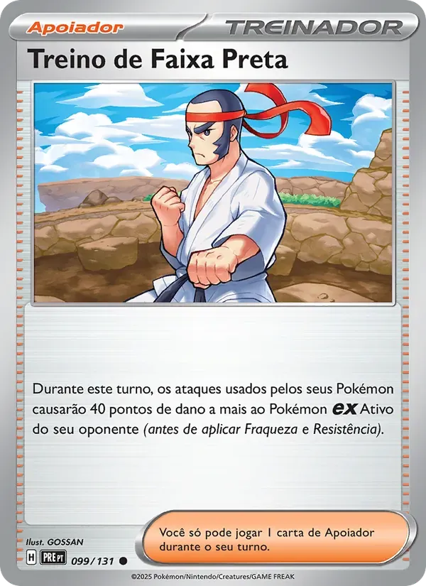 Treino de Faixa Preta 099/131 Evoluções Prismáticas