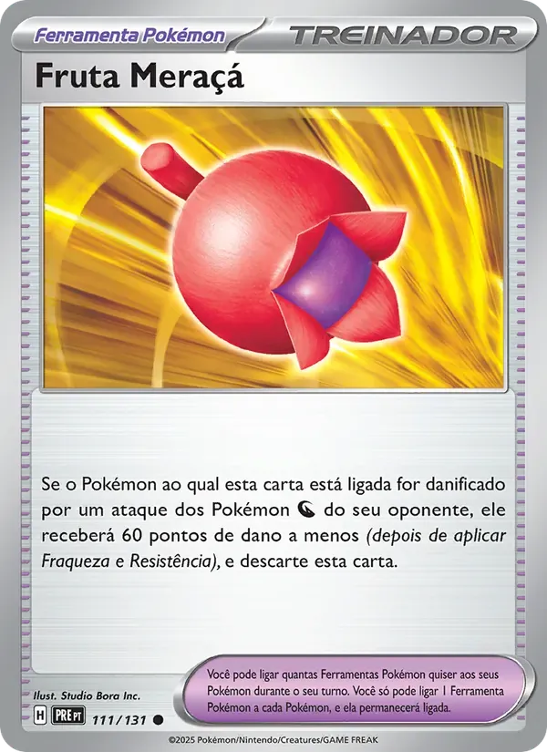 Fruta Meraçá 111/131 Evoluções Prismáticas