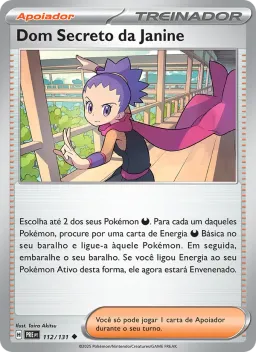 Dom Secreto da Janine 112 Evoluções Prismáticas