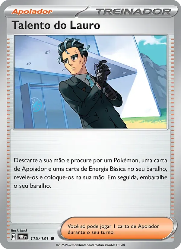 Talento do Lauro 115/131 Evoluções Prismáticas