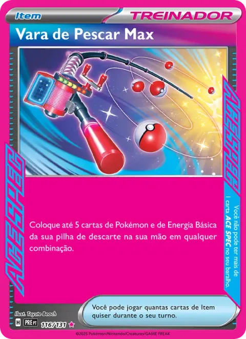 Vara de Pescar Max 116/131