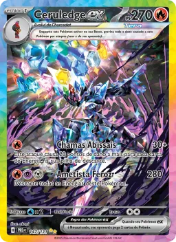 Ceruledge ex 147 Evoluções Prismáticas