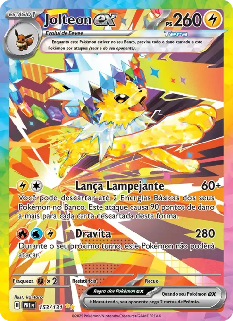 Jolteon ex 153/131