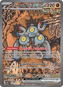 Choque Areia ex 159 Evoluções Prismáticas
