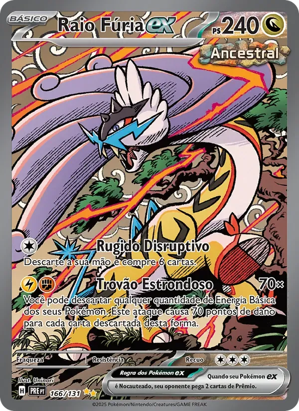 Raio Fúria ex 166/131 Evoluções Prismáticas