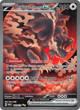 Ursaluna Lua Sangrenta ex 168 Evoluções Prismáticas