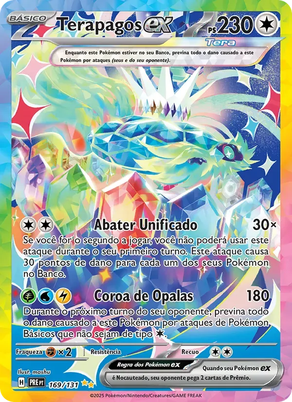 Terapagos ex 169/131 Evoluções Prismáticas
