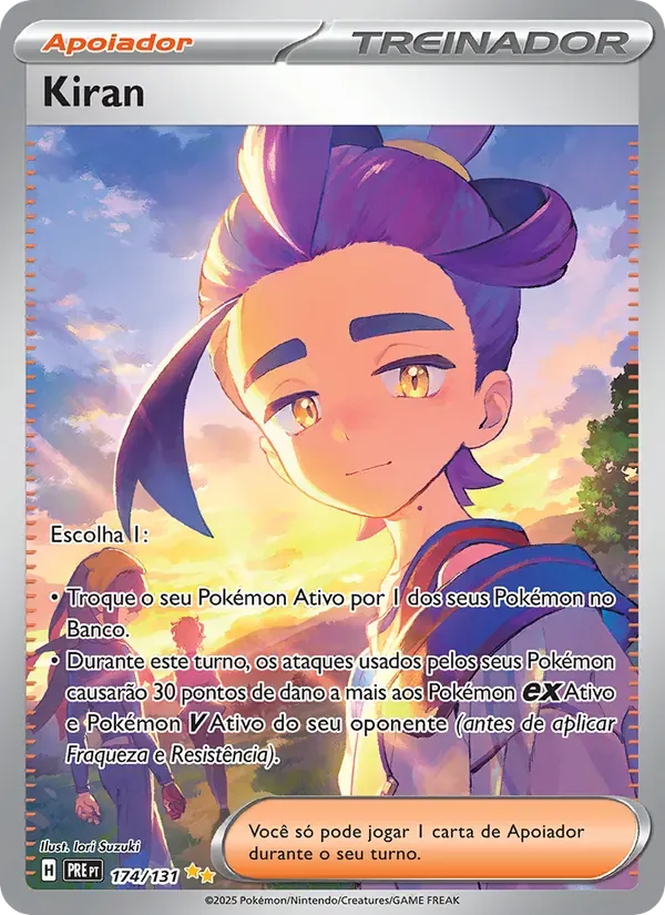 Kiran 174/131 Evoluções Prismáticas