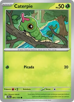 Caterpie 001 Amigos de Jornada