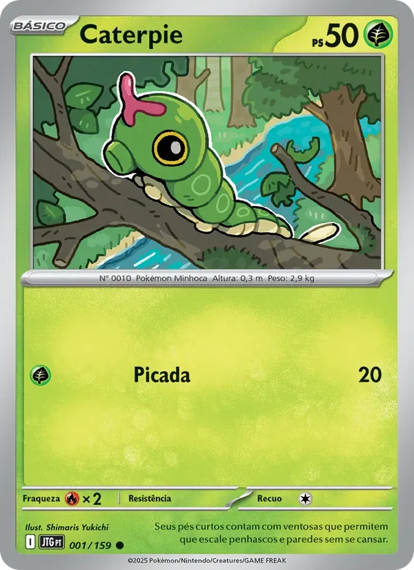 Caterpie 001/159 Amigos de Jornada