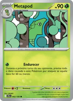 Metapod 002 Amigos de Jornada