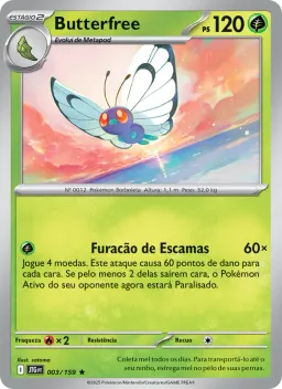 Butterfree 003 Amigos de Jornada