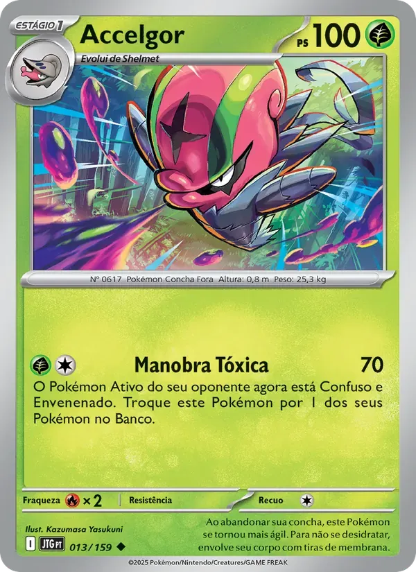 Accelgor 013/159 Amigos de Jornada