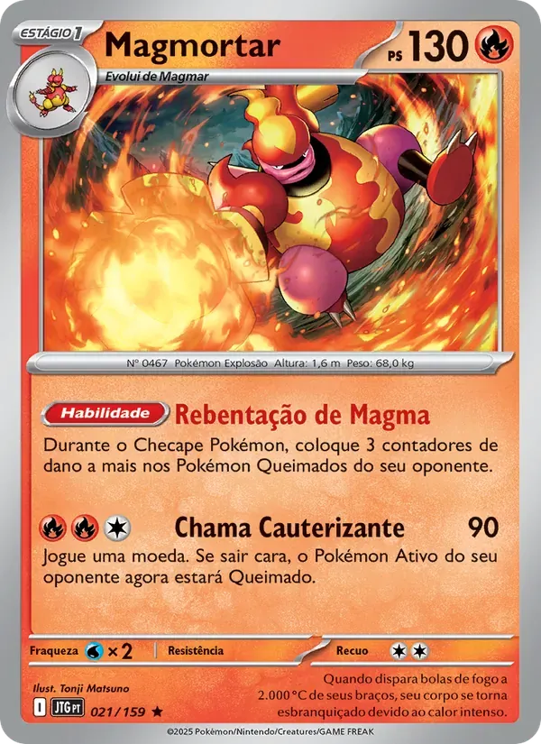 Magmortar 021/159 Amigos de Jornada