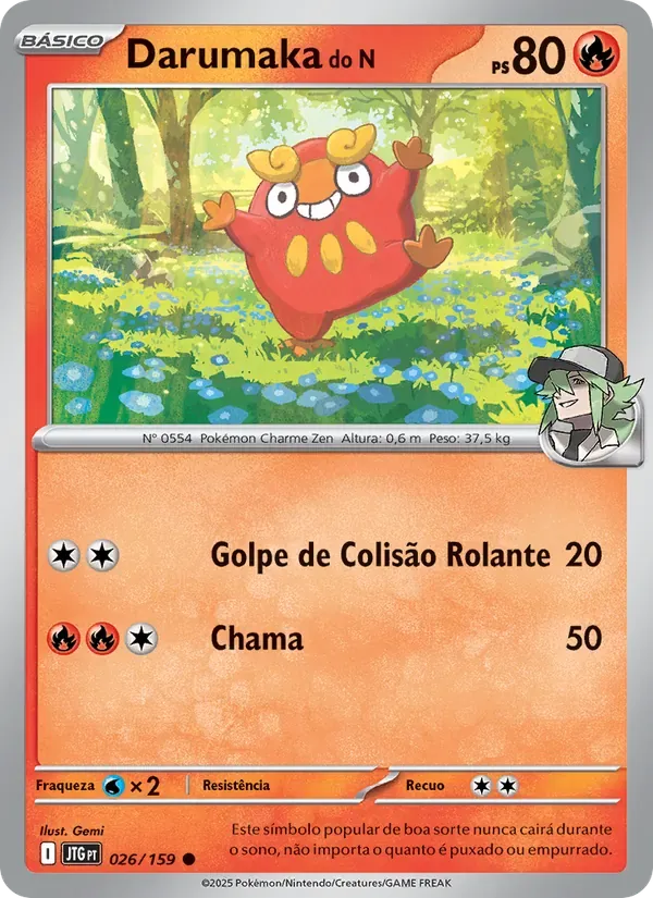 Darumaka do N 026/159 Amigos de Jornada