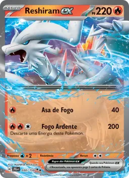 Reshiram ex 030 Amigos de Jornada
