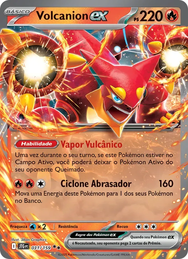 Volcanion ex 031/159 Amigos de Jornada