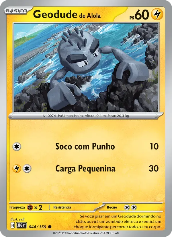 Geodude de Alola 044/159 Amigos de Jornada