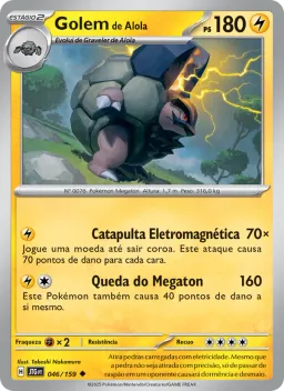 Golem de Alola 046 Amigos de Jornada