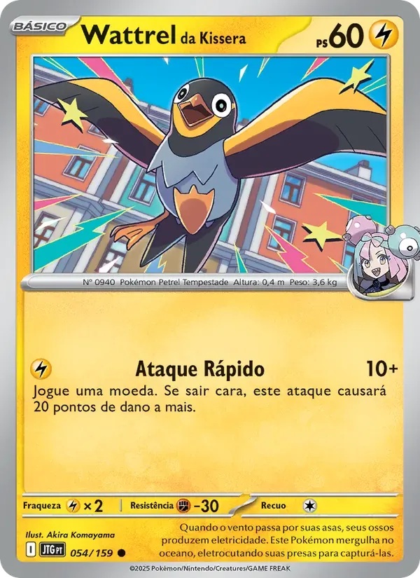Wattrel da Kissera 054/159 Amigos de Jornada