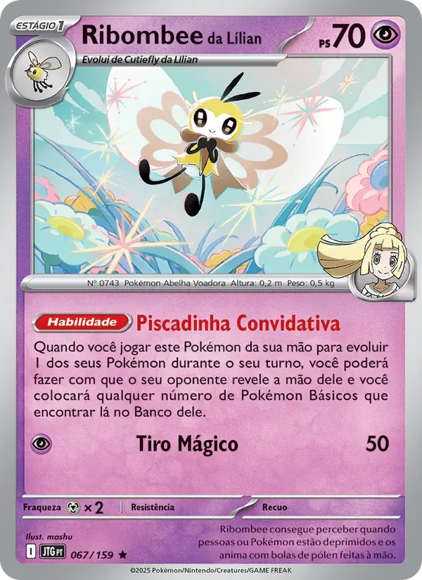 Ribombee da Lílian 067/159 Amigos de Jornada