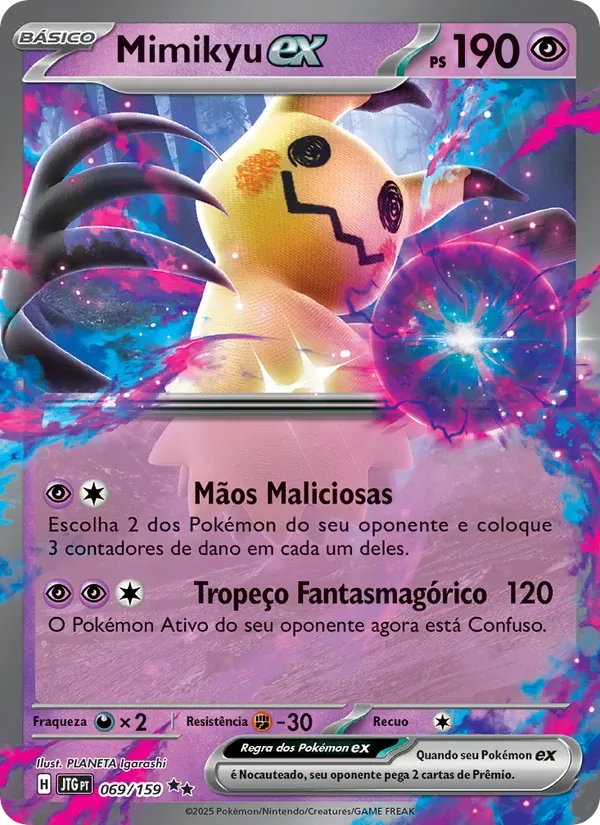 Mimikyu ex 069/159 Amigos de Jornada