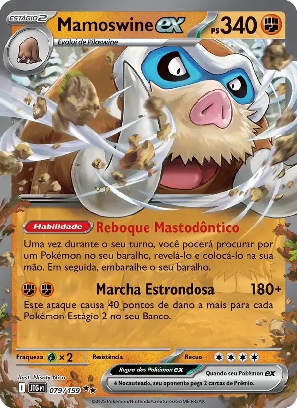 Mamoswine ex 079/159 Amigos de Jornada