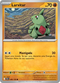 Larvitar 080 Amigos de Jornada