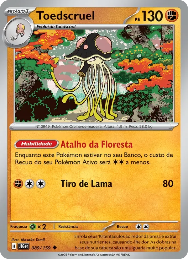 Toedscruel 089/159 Amigos de Jornada