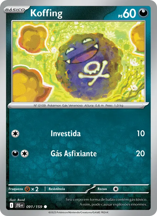 Koffing 091/159 Amigos de Jornada