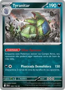 Tyranitar 095 Amigos de Jornada