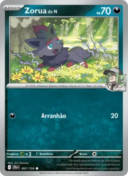 Zorua do N 097 Amigos de Jornada