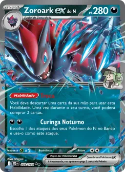 Zoroark ex do N 098 Amigos de Jornada