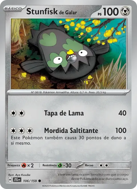 Stunfisk de Galar 106/159