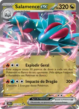 Salamence ex 114 Amigos de Jornada