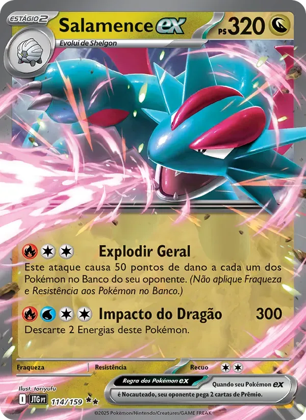 Salamence ex 114/159 Amigos de Jornada