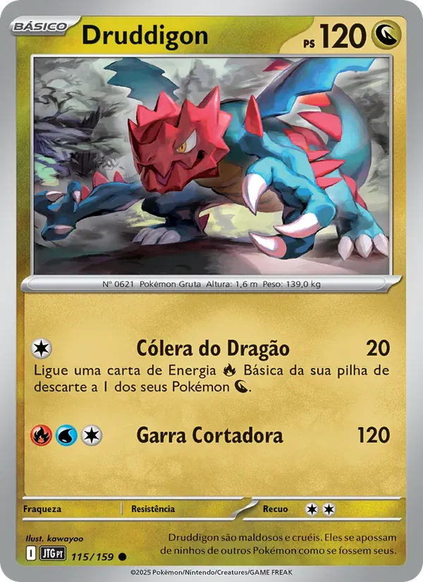 Druddigon 115/159 Amigos de Jornada