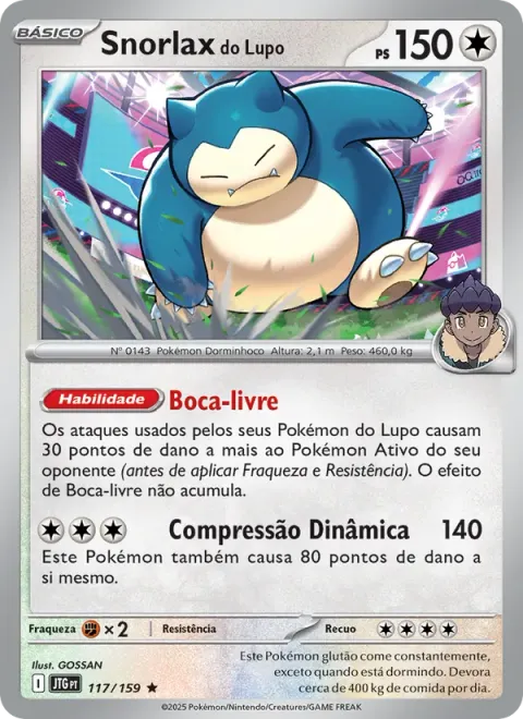 Snorlax do Lupo 117/159