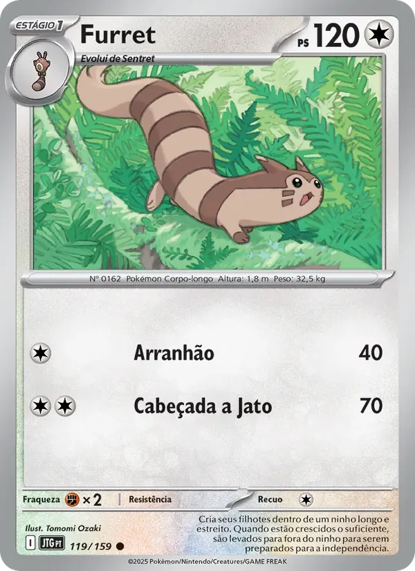 Furret 119/159 Amigos de Jornada