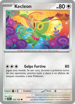 Kecleon 122 Amigos de Jornada