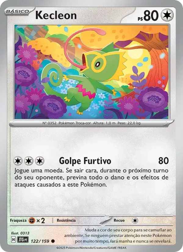 Kecleon 122/159 Amigos de Jornada