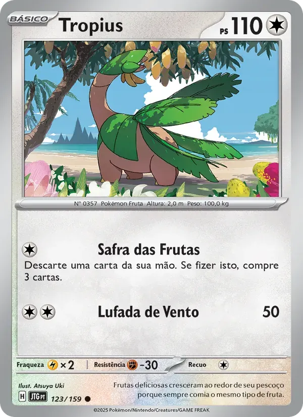 Tropius 123/159 Amigos de Jornada